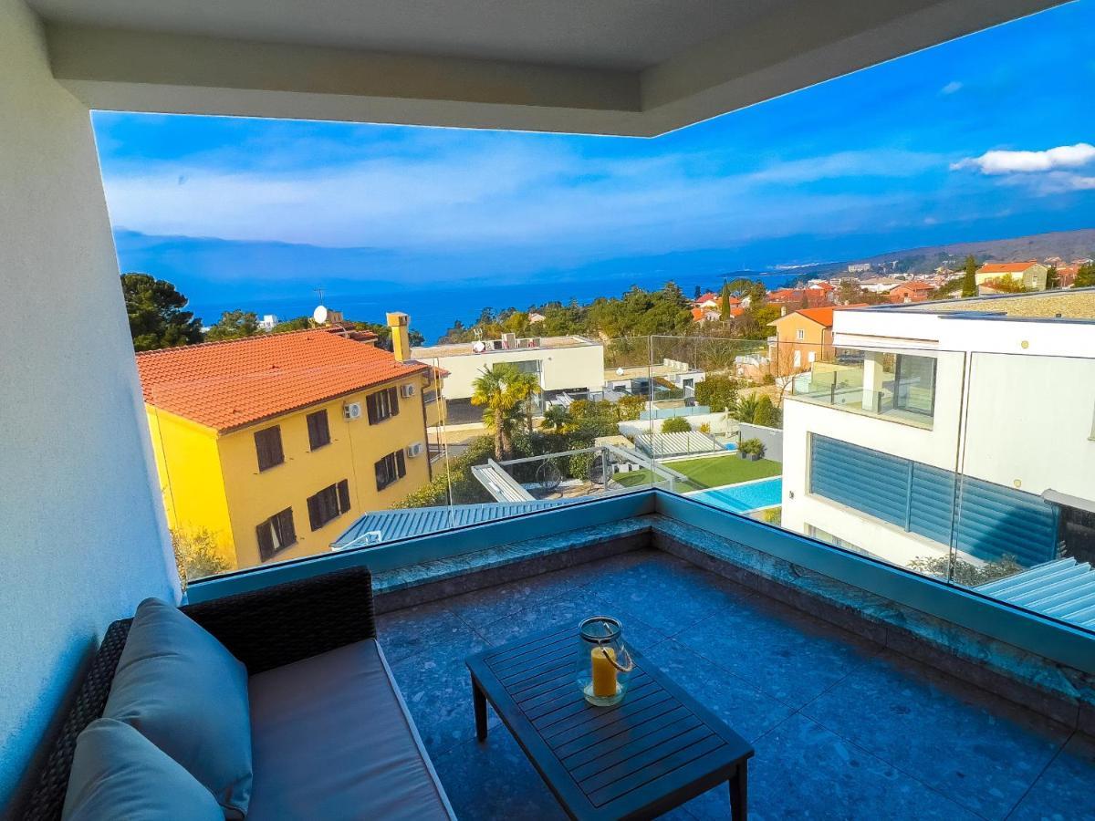 Villa Mirno More Apartments Malinska Εξωτερικό φωτογραφία